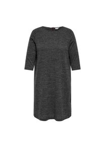 Only CARMAKOMA, Damen, Jerseykleid &raquo;CARMARTHA 3/4 KNEE DRESS JRS&laquo; Sommerkleid, Dark Grey Melange, L - N-Gr, Kurzes Kleid von Only CARMAKOMA