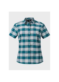 Sch&ouml;ffel Sch&ouml;ffel, Damen, Outdoorbluse &raquo;Blouse Buchstein L&laquo;, 6895 - gr&uuml;n, 38, Hemdkragen