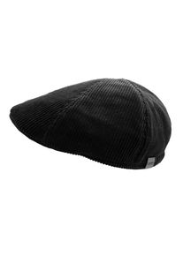 CAPO, Herren, Schieberm&uuml;tze Gummizug hinten, Cord-Optik, black, black, Zeitlose Herren-Schieberm&uuml;tze von Capo