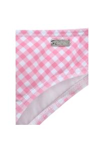 Buffalo, Herren, Bandeau-Bikini &raquo;Karo Kids&laquo; mit unifarbenen Details, rosa-wei&szlig;, 146/152 - N-Gr, Karrierte Design