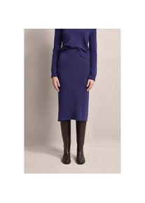 Bugatti, Damen, Jerseyrock aus elastischer Viskose, marine, L, marine, Elastischer Viskose-Mix