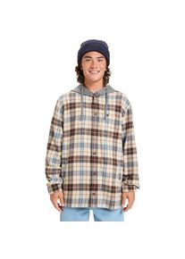 Quiksilver, Herren, Langarmhemd &raquo;Hooded Surf&laquo;, Moonstruck Hooded, XL - US-Gr&ouml;&szlig;en, Stoff: Baumwoll-Twill [230 g/m2], doppelt...
