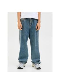 Jack & Jones Jack & Jones Junior, Herren, Relax-fit-Jeans &raquo;JJIALEX JJORIGINAL SQ 066 SN JNR&laquo;, Blue Denim, 146 - N-Gr, Coole Jeans von Jack & Jones Junior