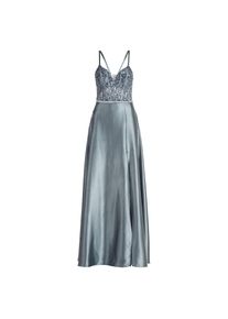 Vera Mont, Damen, Abendkleid &raquo;Abendkleid mit Stickerei&laquo;, Platinum Grey, EURO, 44 - EURO, Platinum Grey, Passform: Ausgestellt