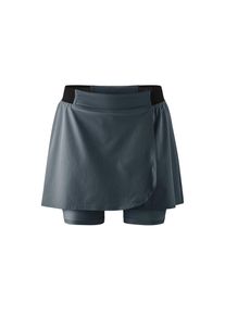 Gonso, Damen, Radhose &raquo;Adventure Skirt W&laquo; Damen Radrock mit Sitzpolster enganliegender Fahrradrock mit Innenhose, anthrazit, 42 - Normalgr&ouml;&szlig;en, 