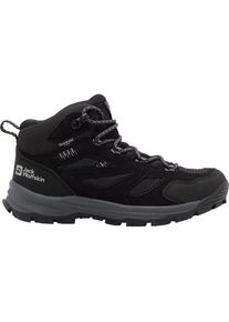 Jack Wolfskin, Damen, Wanderschuh &raquo;VOJO TOUR TEXAPORE MID K&laquo;, phantom, UK 9 - EU 27, Wanderschuhe f&uuml;r Kinder