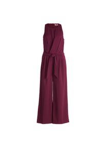 Vera Mont, Damen, Jumpsuit &raquo;Jumpsuit mit Bindeg&uuml;rtel&laquo;, Wild Ruby, 44 - EURO, Passform: Figurumspielend