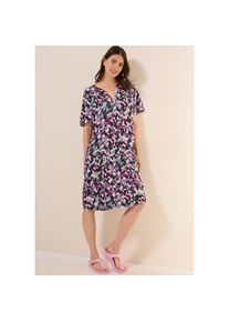 Cecil, Damen, Midikleid Ohne Taschen mit grafischem Muster, vanilla white, XL (44) - N-Gr, Knielanges Kleid von Cecil