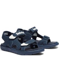 Timberland, Damen, Sandale &raquo;PERKINS ROW BACKSTRAP SANDAL&laquo; mit Klettverschlu&szlig;, indigo, 36, Bequeme Sandale von Timberland mit Klettverschl&uuml;sse