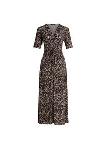 Betty Barclay, Damen, Maxikleid &raquo;Maxikleid mit Raffung&laquo;, Dark Blue/Brown, 36 - EURO, Passform: Figurnah