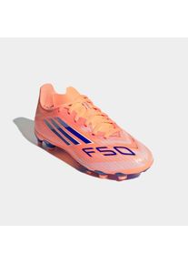adidas Performance, Damen, Fu&szlig;ballschuh &raquo;F50 LEAGUE MULTI-GROUND KINDER-STIEFEL&laquo; geeignet f&uuml;r Rasen- und Kunstrasenpl&auml;tze, f&uuml;r Kinder & Jugendliche, 