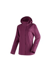 Maier Sports, Damen, Regenjacke &raquo;Metor rec W&laquo; Damen Jacke mit Kapuze, Windjacke wasserdicht atmungsaktiv, Reg. Fit, magenta, 40, magenta, Leichte, 