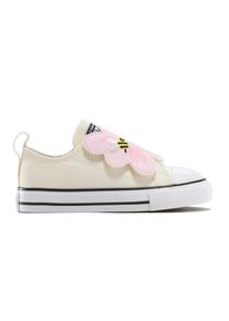 Converse, Herren, Sneaker &raquo;CHUCK TAYLOR ALL STAR ONE STRAP FLORAL EASY ON&laquo;, EGRET/LT JELLYFISH JITTER, 23, Bequemer Sneaker von Converse mit 