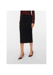 V&eacute;ro Moda Vero Moda, Damen, Strickrock &raquo;VMSABA FULLNEEDL NW 7/8 LNGHT SKIRT NOOS&laquo;, Black, M (38), Black, Maxirock von Vero Moda