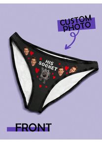 Custom Face Thong For Her Personalized Photo Underwear Valentine Gift For Girlfriend Wife Funny Gift Anniversary