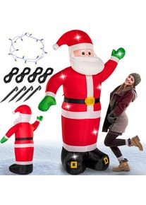 Monzana Aufblasbarer Weihnachtsmann XXL