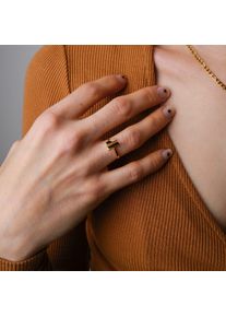 Holzkern Campania Ring Guld och Marmor