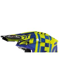 Airoh Aviator 3 TC21, pico , cor: Amarelo/Azul