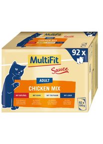 MultiFit Adult Chicken Mix Multipack XXL 92 x 100 g