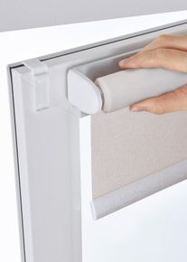 Tenda a rullo filtrante con leggero effetto lucido, Beige, Taglia 130x40 cm, bonprix