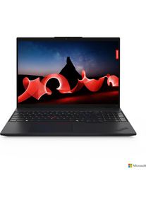 Lenovo L16 G1 U5-125U/16GB/512M2/WUXGA/4U/F/B/C/W11P (512 GB, 16 GB, Skandinavisch), Notebook, Schwarz
