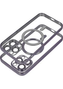 OEM Back panel cover ELECTRO MAG COVER case compatible with MagSafe for IPHONE 16 Pro black (Apple iPhone 16 Pro), Smartphone H&uuml;lle, Schwarz