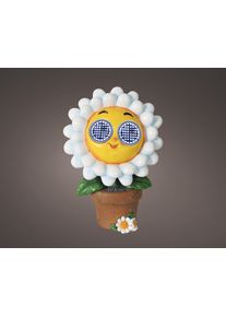 Kaemingk Fleur solaire avec yeux qui bougent SOLAR