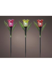 Kaemingk Fleur solaire avec piquet SOLAR