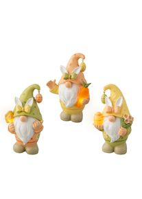 Kaemingk Nain de jardin solaire HAPPY