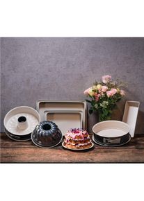 Dr. Oetker Gugelhupfform, Backform, Beige, Grau