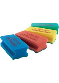 Vileda Professional Pur Active Sponge red (123112), Reinigungsutensil, Rot