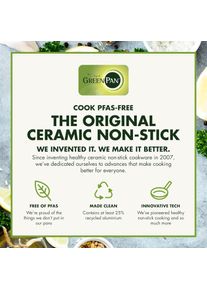 Greenpan CC000587-001, Pfanne + Kochtopf, Schwarz