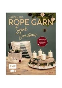 Edition Fischer H&auml;keln mit Rope-Garn super easy - Skandi-Christmas, Handarbeitsset, Mehrfarbig