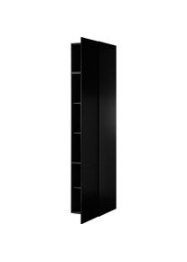 Cama, Kleiderschrank, Kleiderschrank PAFOS 1D BASE 45x55 5x45 Schwarz matt (45 x 55 cm)