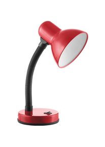 ORNO, Tischlampe, table lamp Table lamp DL-4R Fupi E27 40W red (E27)