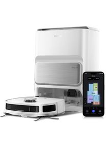 Eureka J12 white - Robotstofzuiger - 3D-objectherkenning - 5.200 mAh batterij -, Staubsauger Roboter, Weiss