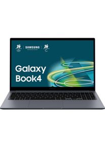 Samsung Galaxy Book4 Intel Core? 7 150U (15.60", 512 GB, 16 GB, Nummernblock, Intel Core 7 150U), Notebook, Grau