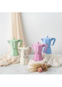 Bialetti Moka Exclusive 3 Tassen gr&uuml;n, Espressokocher, Gr&uuml;n