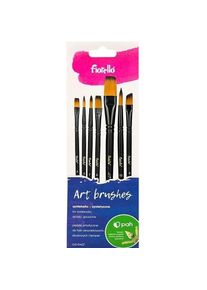 H+B, Pinsel, Nylon-Kunstpinsel 7-tlg