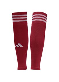 Adidas, Jungen, Sportsocken, Team Bein-Sleeves (28 - 30), Weiss, Rot