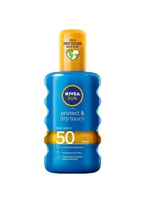 Nivea, Sonnencreme, Sch&uuml;tzendes und erfrischendes Dry Touch Atomizing Spray SPF50 200g (Sonnenspray, SPF 50, 200 ml, 200 g)