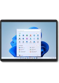 Microsoft Surface Pro 8 (13", 256 GB, 16 GB, Ohne Tastaturlayout), Notebook, Grau