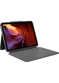 Logitech Rugged Folio For Ipad-10th Gen (Apple iPad 2022 (10. Gen)), Tablet Tastatur, Grau