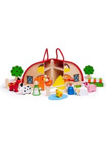 Bigjigs Toys Farm im Koffer / ab 3 Jahren
