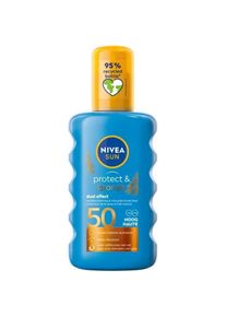 Nivea, Sonnencreme, Sun Protect & Bronze Sun Spray Spf 50 200ml (Sonnenspray, SPF 50, 200 ml, 200 g)