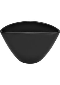 Domoletti, Blumentopf, Ceramic pot, STORCZYK PODL, &Oslash; 20 cm, black matt