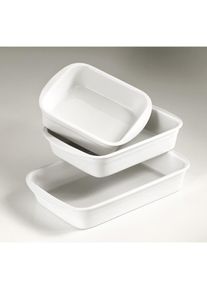 Pillivuyt Lasagneform, Auflaufform, Weiss
