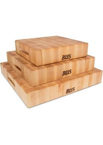 John Boos Blocks Classic hakblok 30 x 30 cm esdoornhout, Schneidebrett, Braun