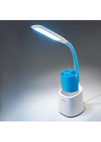 Tiross, Tischlampe, Tischlampe 60 SMD LED WEISS BLAU