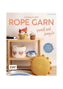 Edition Fischer H&auml;keln mit Rope-Garn - Sweet & Simple, Handarbeitsset, Mehrfarbig